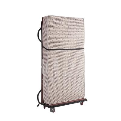 China Foldable Bedroom Used Bed Folding Crib Luxury Steel Kids for sale