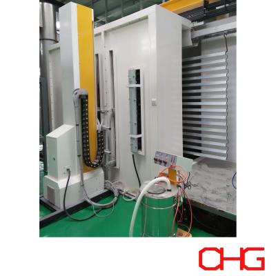 China Equipo de recubrimiento de polvo de recíproco vertical para el recubrimiento de la cabina de rociado 4 armas estándar en venta