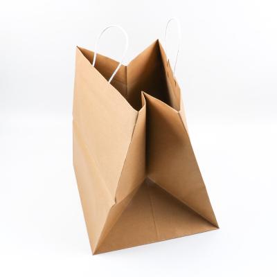 China 2022 Best Seller Custom Logos Recyclable Printed Christmas Thanksgiving Kraft Paper Bag for sale
