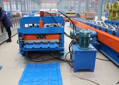 Chine Petit pain de rambarde de route de profil de secousse d'ardoise formant l'épaisseur de la machine 20-30 GA à vendre