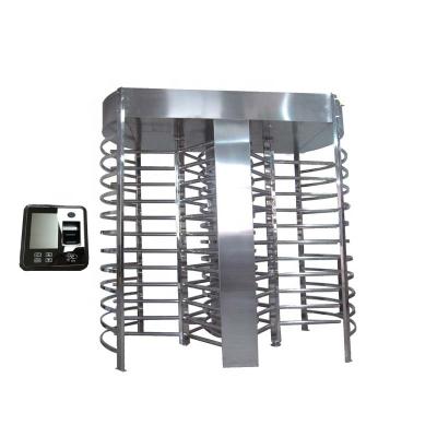 China 304SS Full Height Turnstile Gate Automatic Turnstile Gates With Pedestrian Control System zu verkaufen