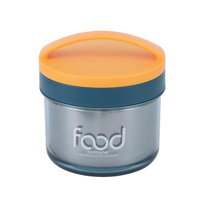 China 2021 Modern Portable Food Flask Stainless Steel Lunch Box Vacuum Soup Bottle for sale