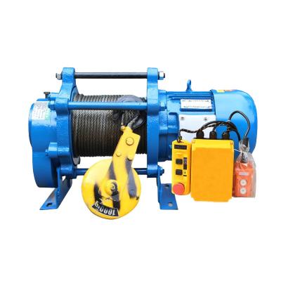 China CRANES Portable Construction Material 380V Electric Winch 220V for sale