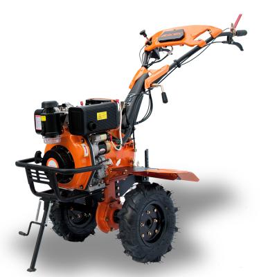 中国 Factory AEROBS Start 4-Stroke Diesel Engine BSD1050D Manual Garden Tiller Cultivator Rotary Tiller 販売のため