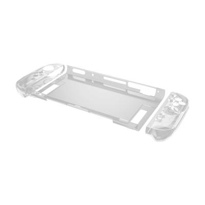 Cina Doccable Clear Split Joy-con con impugnatura curva e telaio medio PC Hard Shell Case Set per Nintendo Switch 2 in vendita