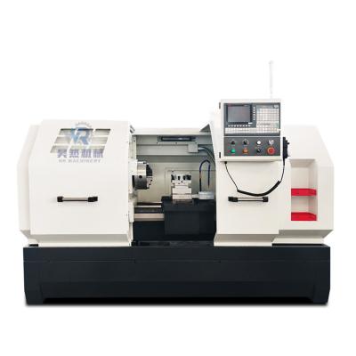 China Ck6150-1000 Flat Bed Cnc Lathe Machine 4 Station Turret for sale