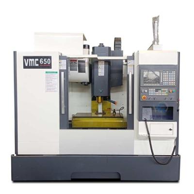 China Centro de Mecânica CNC VMC650 Máquina de Moagem Vertical CNC Taiwan Spindle à venda