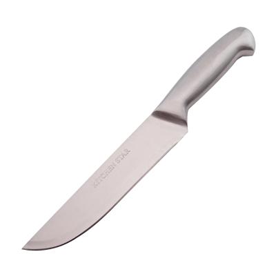 China Sustainable 8 Inch Butcher Knife Stainless Steel Blade With Hollow Handle for sale