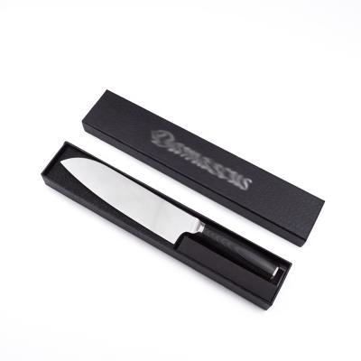 China Viable Kitchen Chef Stainless Steel Damascus Knife With Pakka Wood Handle Package In Gift Box for sale