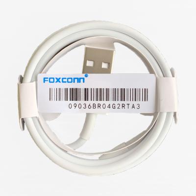 China Fast Charging Speed iPhone 8 7 8 X XR 11 White 1m 3Ft Pin Usb Cable For USB Data Sync Charger Cables Wire Aluminum Shield for sale