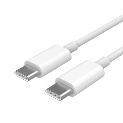 China Mobile Phone 3A 60W Fast Charging Fast Charging USB C To USB C Palladium Charger Data Tipo C Cable 1m 2m 3ft 6ft 10ft for sale