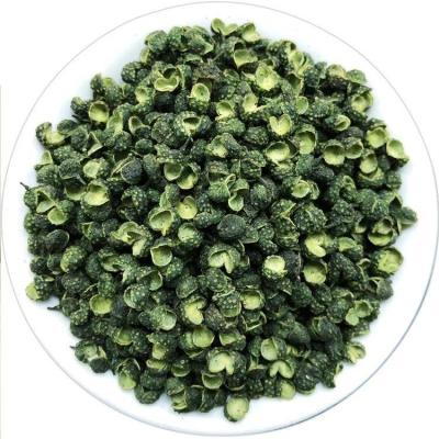 China Dried Wholesale price of top quality Spice Seasoning whole Dried Hanyuan green Pepper Sichuan green pepper for sale