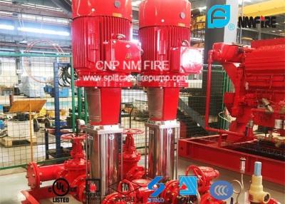 中国 消火のための多段式ブスターの火のジョッキー ポンプ75GPM、NFPA20 GB6245はリストしました 販売のため