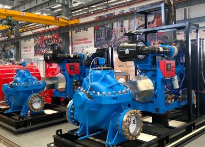 China Centrífugo accionado por el motor diesel de la bomba de fuego de la emergencia para los terminales/los depósitos del aceite en venta
