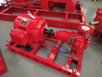 China High Power Electric Fire Fighting Pump, 200 GPM 140PSI UL FM Fire Pump for sale