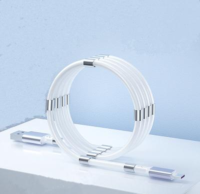 China Stowable High Speed Magnetic Phone Cable Charging Usb For IOS/Android for sale