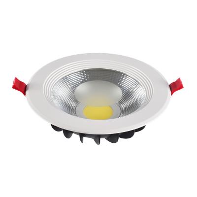 China Modern Super Bright COB42 20w Supermarket Office Recess Led COB Downlight for sale