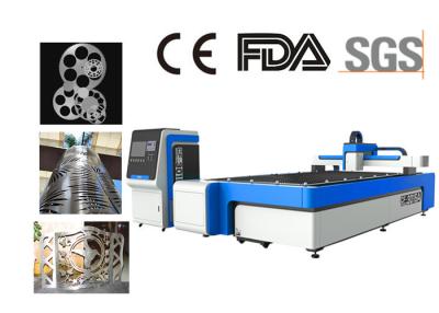 Chine conception refroidie par air de structure compacte de découpeuse de laser de fibre en métal de la commande numérique par ordinateur 1000W à vendre