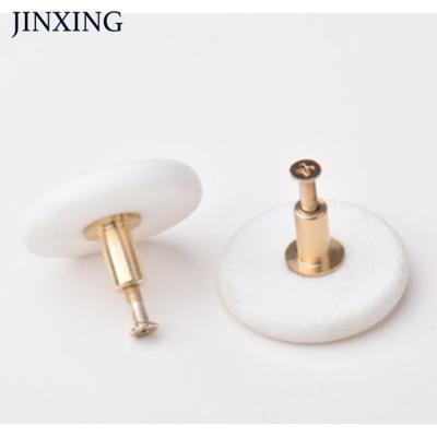 China Modern Pure Natural Marble Handle Wall Hanging Hook Marble Cabinet Small Handle Shoe Cabinet Drawer Cupboard Door Handle for sale