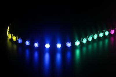 China 12v 5m Silicium IP67 van 5050 het Waterdichte Rgbw Geleide Strooklichten DMX512 Te koop