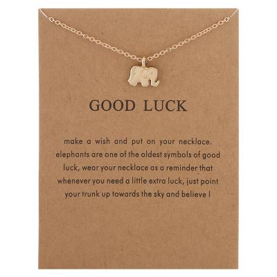 China Neckalcce pendant cute elegant 21 designs cute new fashion with card package as fashion jewelry gift for sale