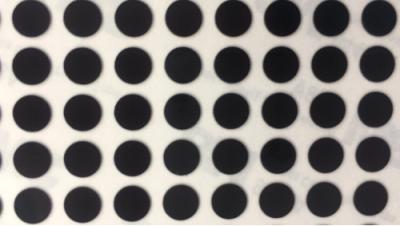 China 0.7mm Round Gaming Mouse Skates Fire Retardant PTFE Smooth Surface 9448A for sale