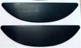 China High Molecular Weight Polyethylene Universal PTFE Mouse Feet 0.7mm Thickness for sale