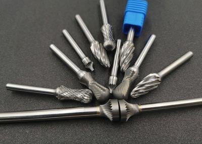 China Solid Carbide Rotary Burr , Long Shank Carbide Burr Good Grinding Effect for sale
