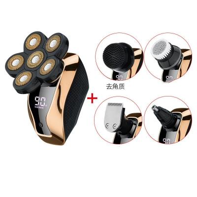 China Men's electric self-shave men's head machine trimmer special six-bit multi-function shaving suit for sale