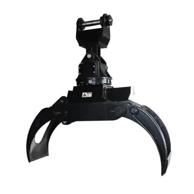China Mini excavadora con agarre de troncos con enganche rápido y capacidad de 410 kg para excavadora de 3-33 toneladas en venta