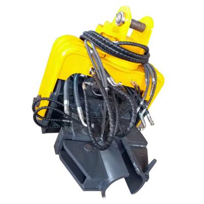 Cina 22-28t Peso totale Mini escavatore pilastro driver per pilastro a vite guida in spazio limitato in vendita