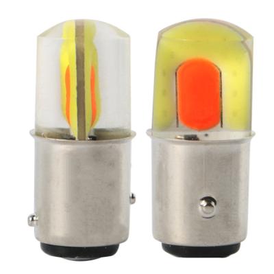 China Automobile Lamp High Power 1157 Car Led Bulb Dual Color Led Brake Light Daytime Running Light for sale