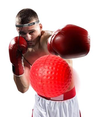 China Vertical Reflex Speed Fight Leader Duct Speed Reaction Training Fitness Decompression Boxing Ball for sale