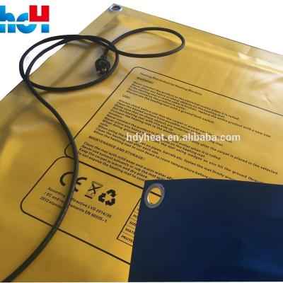 China 1*1M Industrial CE Concrete Curing Heating Blanket for sale