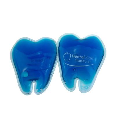 China Convenient Design Multi Reusable Cute Dental Ice Packs Disposable Instant Protective Tooth Cold Form for sale