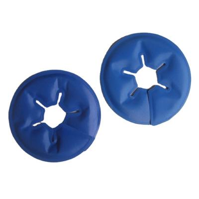China Portable Reusable Soft Nylon Tissue Soft Nylon Breast Therapy Pad Gel Hot Cold Ice Pack With Food Grade Gel for sale