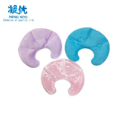 China Hot And Cold Therapy Breast Pain Reusable Ice Pack Breast Pain Relief Gel Beads Pack For Breast for sale