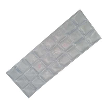 China Waterproof Popular Clear Polymer Dry Ice Cube Sheet Freeze Package Cold For Food Storage for sale