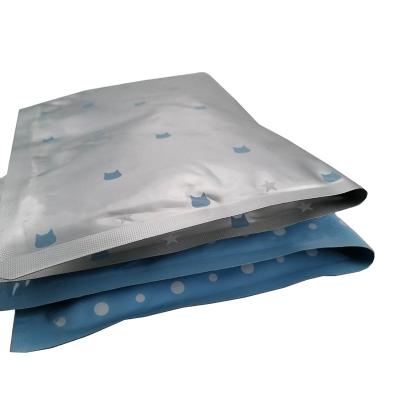 China Travel Cat Pattern Gel Ice Dog Portable Plastic Cooling Mat Cold Sheet for Pets Accessories for sale
