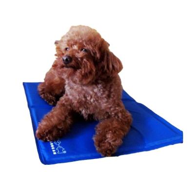 China Travel OEM Plastic Pet Cooling Mat Dog Ice Cool Pad Gel Filled For Hot Summer for sale