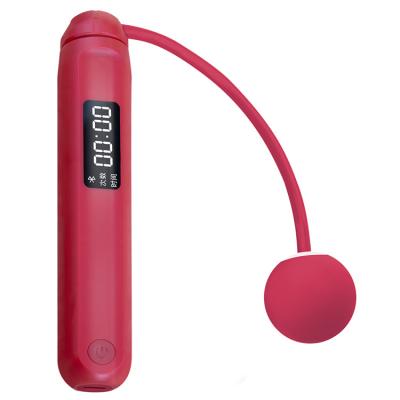 China New Plastic Gym Fitness Speed Calorie Counting Digital Wireless Smart Radio Jumping Jump Rope With Counter for sale