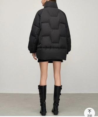China Breathable Best Selling winter warm keep women 90% duck nylon 10%polyester down jacket coats for sale