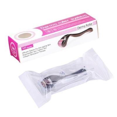 China No hay tapones Tipo de grado médico DRS540 Microneedle Derma Roller para el cuidado de la piel de rutina en venta
