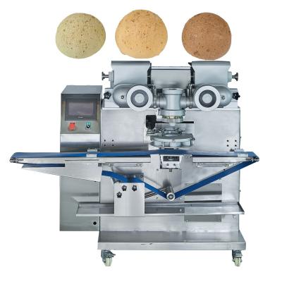 China Hotels Full Automatic Encrusting Machine Mochi PLC Control System Making Machine Production Line for sale