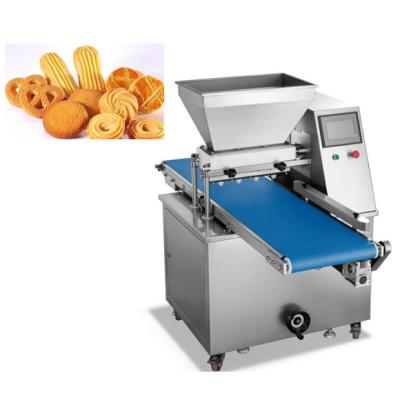 China High Speed Automatic Bread Bakery Machine Biscuit Depositor Machine With Wire Cut Biscuit Cookie Kneader Making Machine for sale