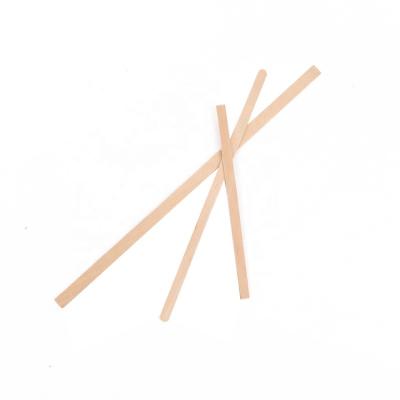 China Viable Wholesale Smooth Polishing Green Spirit Birch Wood Stirrers Coffee Stir Sticks for sale