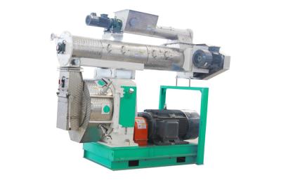 China Custom high efficiency SZLH320 / 350 low noise poultry feed pellet mill machine for sale