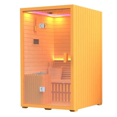 China Computer Control Panel Best Price Family Used Sauna Home 360 Degree Surround Heating for sale