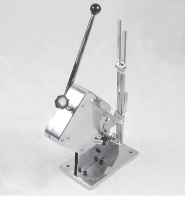 China SM-50 manual food sausage button machine, sausage sealing machine for sale