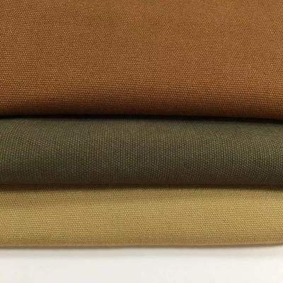 China Factory Direct Wholesale Viable 14 Ounce Canvas Fabric For Bags Tent Apron Dye Fabrics Whiten Cheap Fabric Printed Low Custom for sale